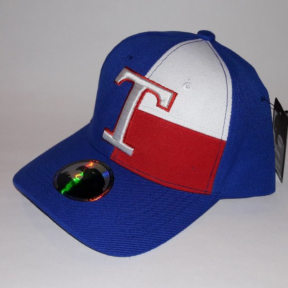 TEXAS Rangers Colors Embroidered Logo Cap - Picture 2 of 3
